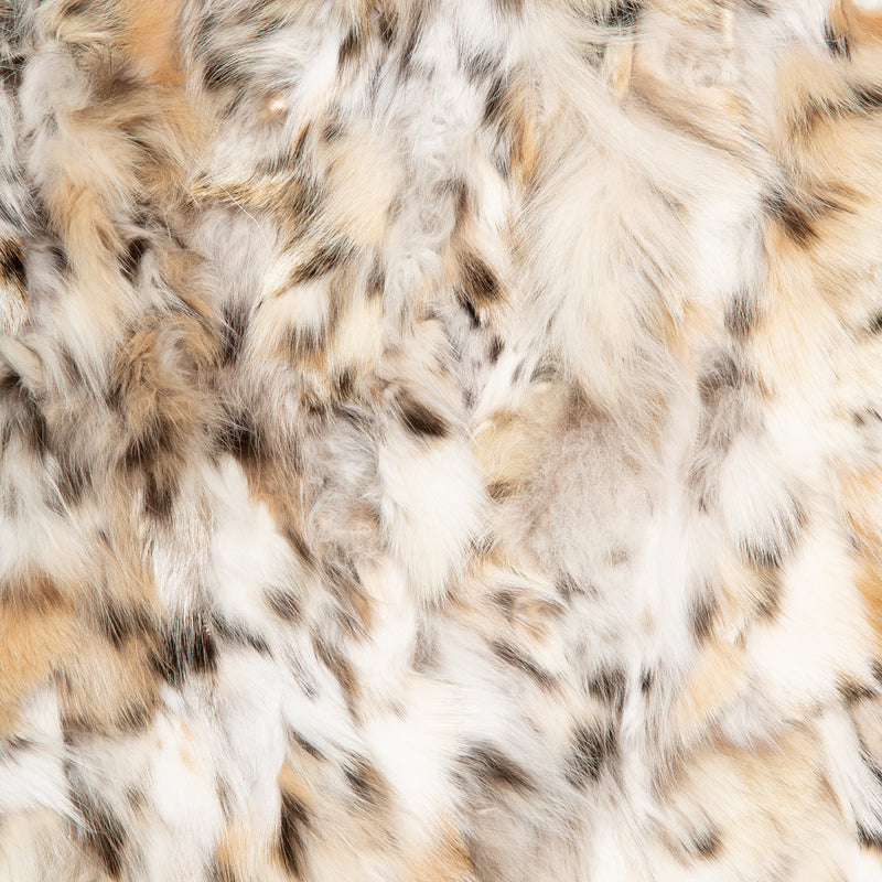 MONTANA American lynx fur blanket