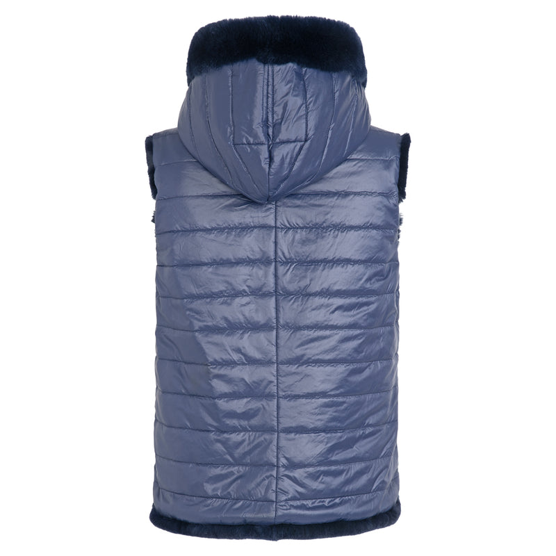 MIARA Reversible Shearling Vest