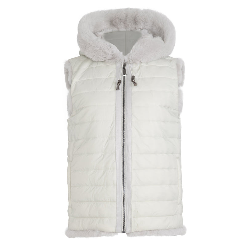 MIARA Reversible Shearling Vest