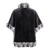 MONACO Mid length Luxury mink cape