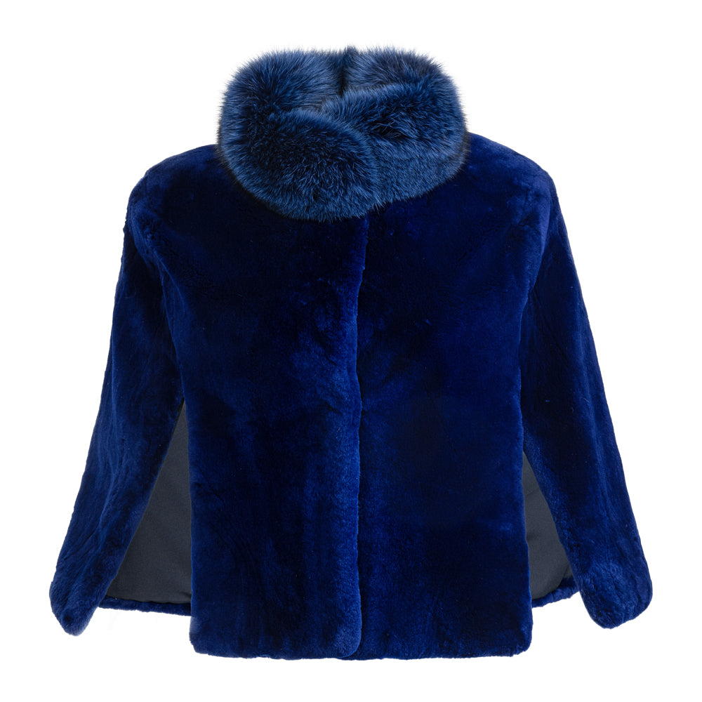 ジャケット・アウター Dulcamara BEAVER SHORT COAT Dulcamara BEAVER SHORT COAT （SARA Short sheared beaver cape