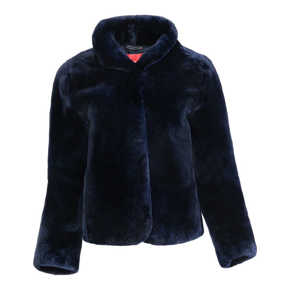 ジャケット・アウター Dulcamara BEAVER SHORT COAT Dulcamara BEAVER SHORT COAT （SARA Short sheared beaver cape