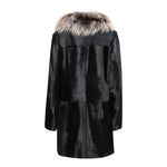 ALLY Calf leather coat