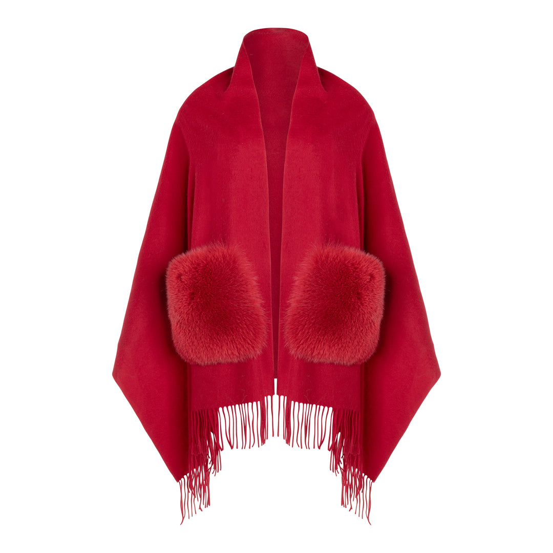 Women's Fur Cape Collection – Wolfie Premium Outerwear