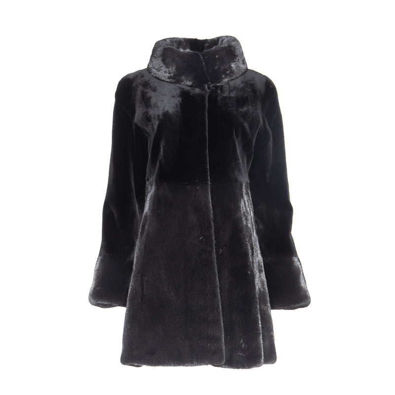 MILAN Sheared mink fur jacket