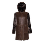 LAURA Reversible shearling coat