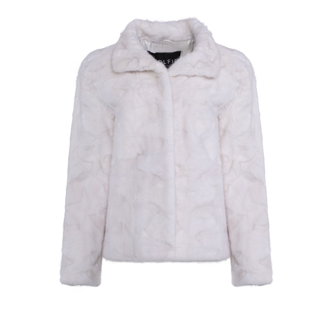 Generation Love Women's Marisol Faux Fur Coat - White - Size Medium
