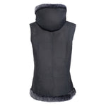 DIXIE Hoody - Merino Shearling Zip vest