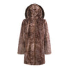 GABRIELLA Hooded Mink Coat